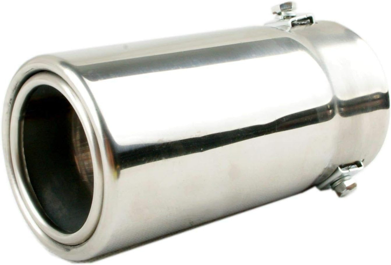 Exhaust tip to Fit 1.75 to 2.5 Inch Exhaust Tail Pipe Diameter Stainless Steel to
