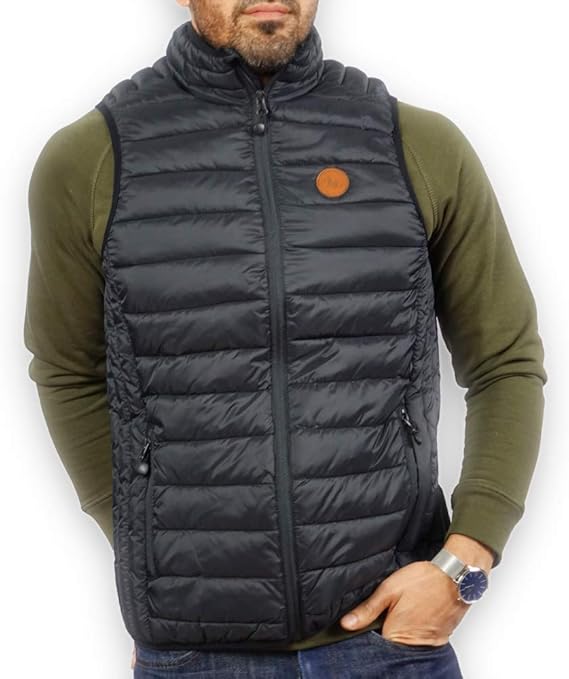 doudoune sans manche grise