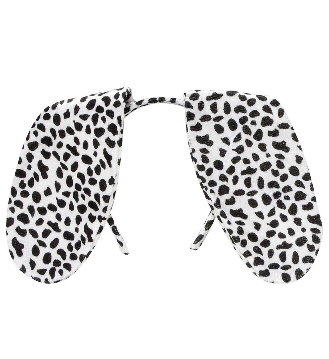 Velvet Dalmatian Ears Accessory for Animal Fancy Dress