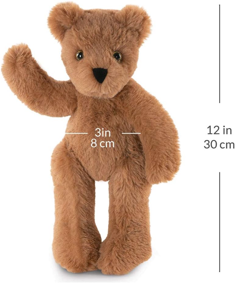Vermont Teddy Bear Stuffed Animals - 12 Inch, Buddy: Toys & Games