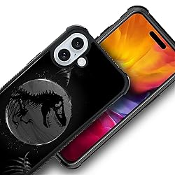 CARLOCA Compatible with iPhone 16 Case, Dinosaur