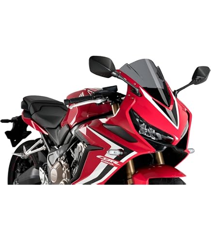 Amazon.com: Puig - 3568F Racing Screen Honda CBR650R 19-21' C/Dark