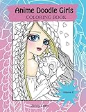 Anime Doodle Girls: Coloring Book (Volume 2) by 