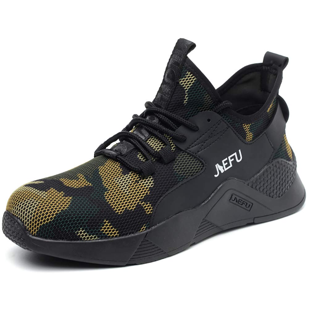 Mens Safety Trainers Shoes Hiking Non Metal Free Ultra Lightweight