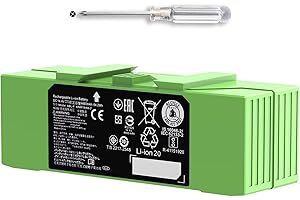 JOTACT 64.2Wh for Roomba Battery ABL-F for iRobot Roomba i&e Series i3 i3+ i4+ i8 i8+ i7 i7+ j7 J9+ j7+ e5 e6 Roomba Replacement Batteries ABL-D1 ABL-D2 ABL-D2A 4460mAh （Unsuitable for Roomba Combo Series）