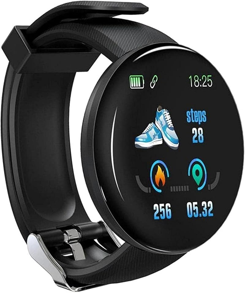 Stylebest D18S Smart Watch Women Men Fitness Tracker Heart Rate Waterproof Touch