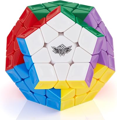 ROXENDA Dodecahedron Cube Speed Cube 12-Surface Stickerless Easy Turning