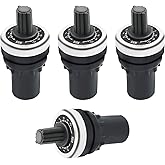 DaFuRui 4PCS 10K Ohm LA42DWQ-22 22mm Rotary Variable Speed Potentiometer | LA42DWQ-22 multi-turn wirewound rotary potentiometer Perfect for frequency conversion, speed regulation of machine tools