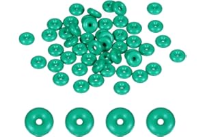 PATIKIL 50 Pcs Fluorine Rubber O-Rings 5mm OD 1mm ID 2mm Width Metric Round Sealing O Ring Seal Gasket for Machinery Industri