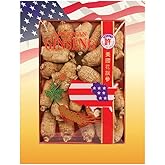 Hsu's SKU 0112-4 Short Medium Wisconsin American Ginseng Roots 4 oz Box – Premium Whole Roots - Medium 4oz Box