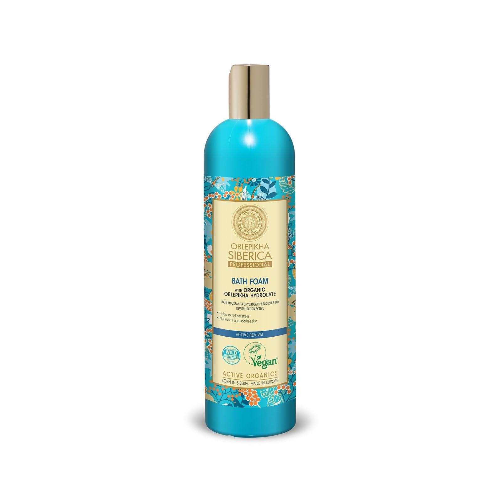 Natura Siberica Natura Siberica Oblepikha Siberica Professional Bath Foam Active Revival Aktywnie oza ywiajčca pianka do kapieli 550 ml