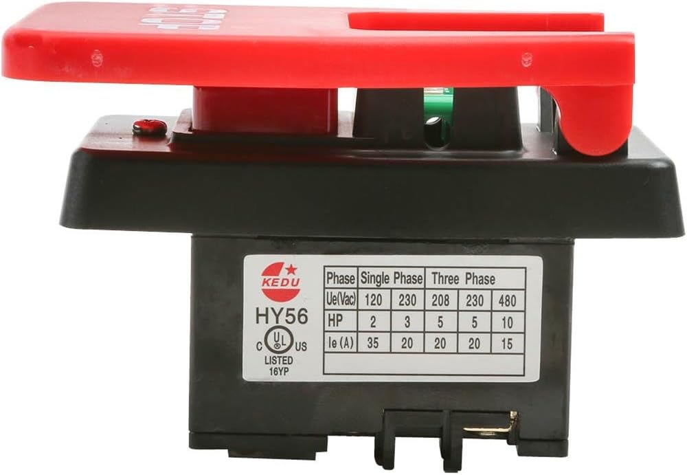 Woodstock D4151 110 220 Volt Paddle Switch