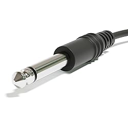 ExcelValley - 1-Pack - Mono Instrument Guitar Cable