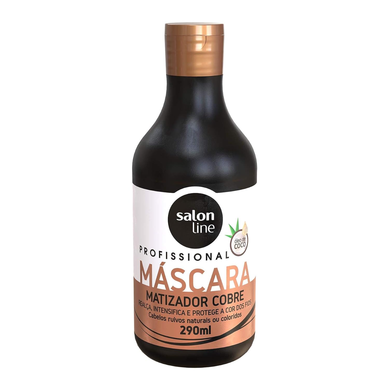 Salon Line - Linha Tratamento (Professional) - Mascara Matizadora Cor Cobre 290 Ml - (Salon Line - Treatment (Professional) Collection - Copper Brassiness Control Mascara 10 Fl Oz)