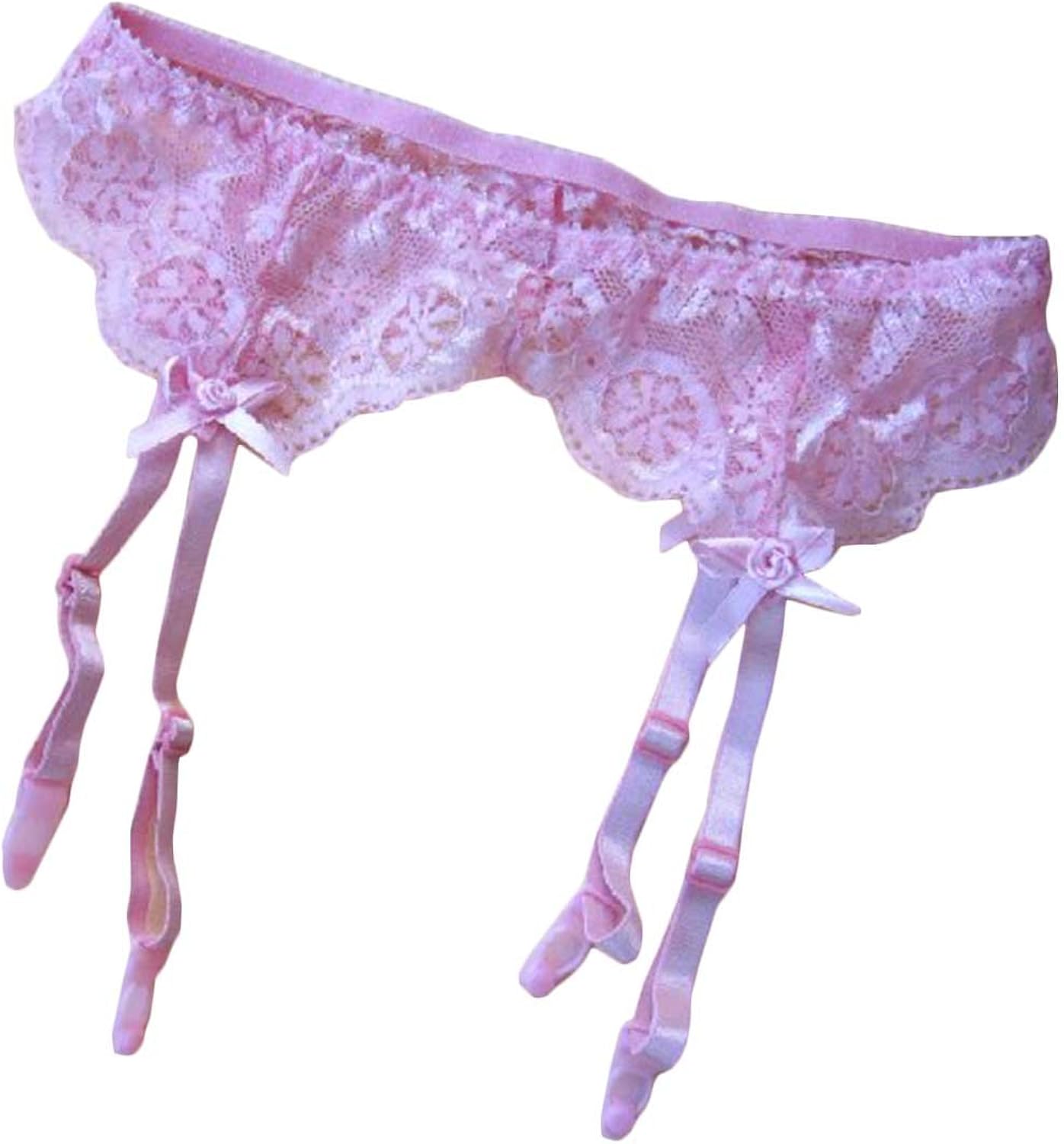 FasiCat Women Garter Belt Lace Suspender Belt with Straps