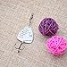 O.RIYA I Love You Hand Stamped Lure Fisherman Gift - Groom Gift, from Daughter (Grey)
