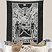 INTHouse Tarot Tapestry Wall Tapestry Wall Hanging Psychedelic Tapestry Celestial Tapestry Medieval Tarot Decor Wall Tapestry for Bedroom Living Room College Dorm Room (The Lovers, 51