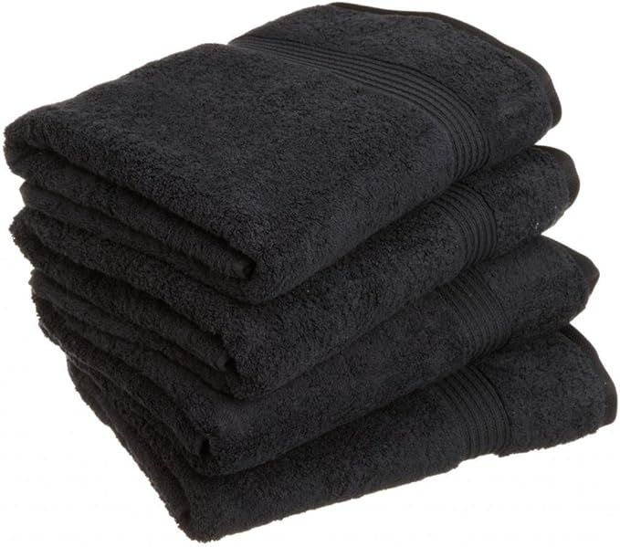 Luxury 100 Egyptian Cotton 4pc BATH TOWEL, Midnight