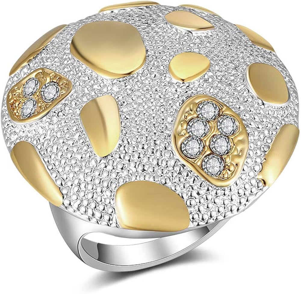 Amazon Com Dnswez Mushroom Ring Fashion Ring For Women Jewelry