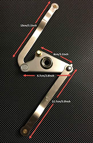 Mercedes Benz Aluminum Intake Manifold Swirl Air Flap Runner Lever Repair Kit M273 273140070164 Gaskets V8 - Thumbnail 2