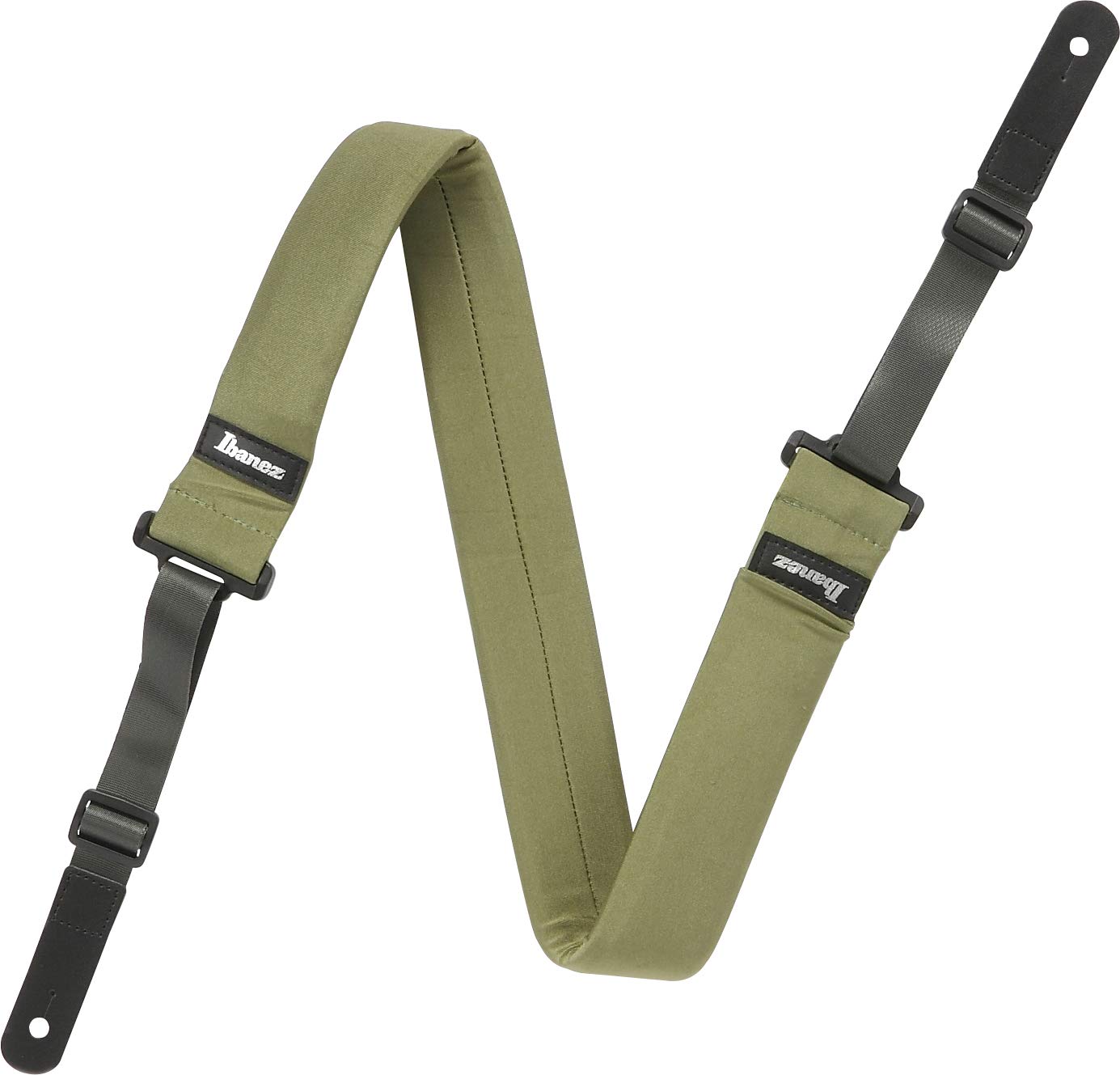 Ibanez GSF50-MGN POWERPAD Guitar Strap Moss Green