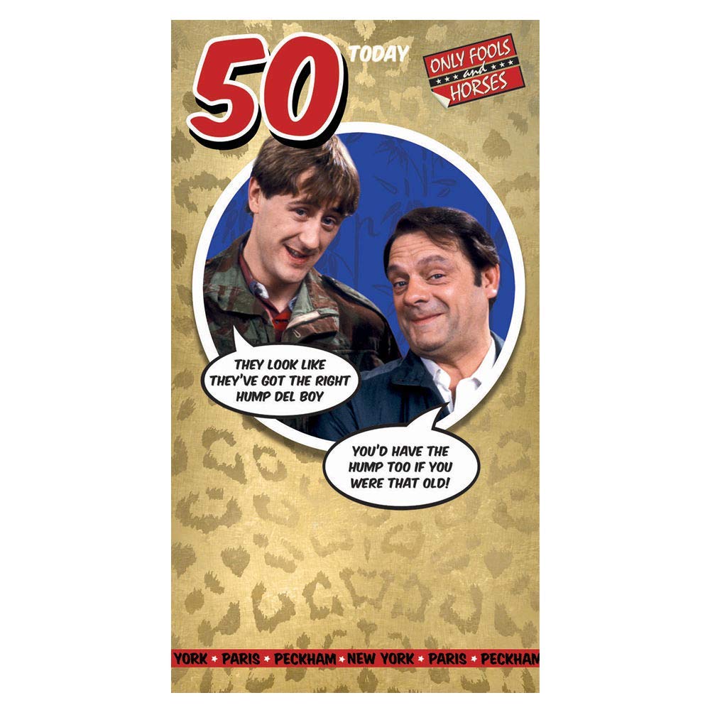 Age 50 Birthday Card, Only Fools And Horses Age 50 Birthday Card, 50th Birthday Card Only Fools And Horses, Happy 50th Birthday Card