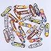 Sakiyr 24pcs Mini Finger Skateboard Unique Fingerboards Kids Toy Collection