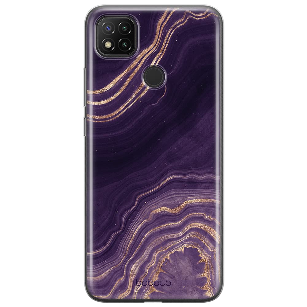Babaco ERT GROUP mobile phone case for Xiaomi REDMI 9C original and officially Licensed pattern Marble 007 optimally adapted to the shape of the mobile phone, case made of TPU