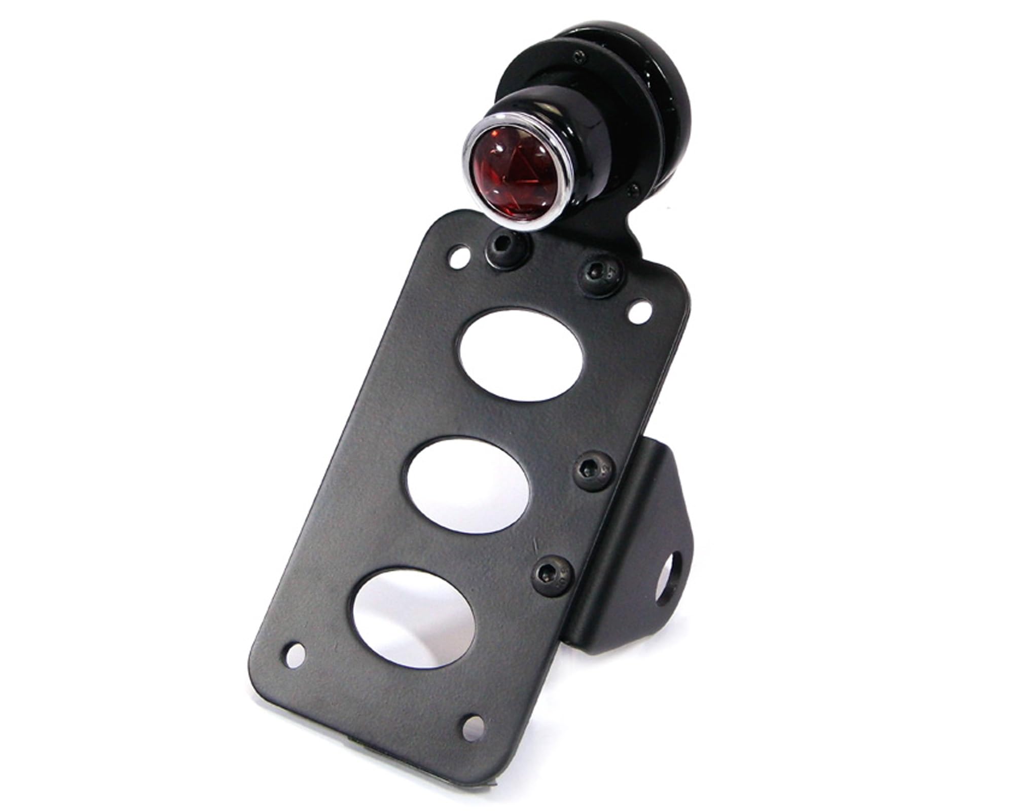 Alchemy Parts Motorbike Tail light with Number Plate Holder License Plate LED Axle fit - Side Mount (Style 12132)