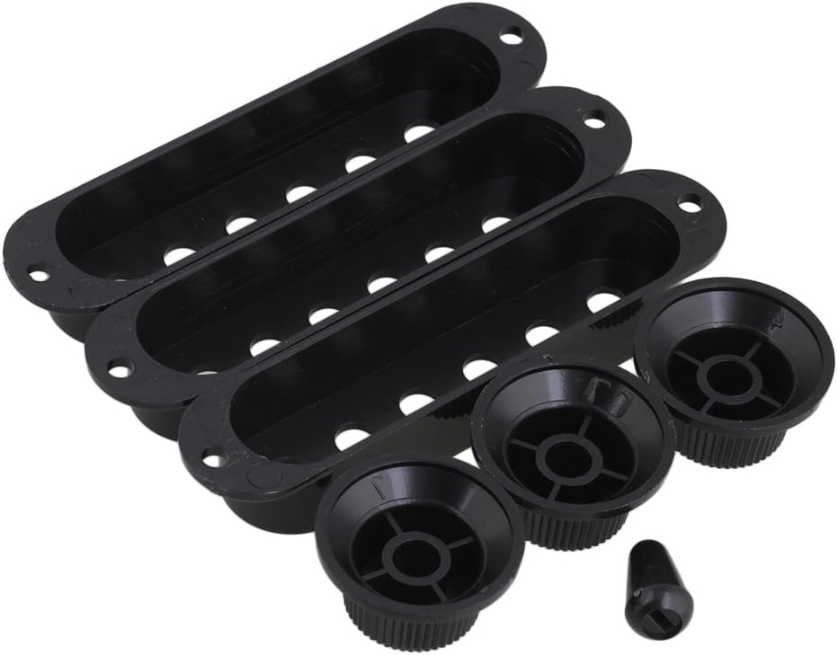 loguees 3 piece single coil pickup cover hole pitch - Image 3