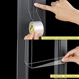 MILEQEE Weather Stripping Clear 1-3/8in x 32.8FT Window Seal view 4