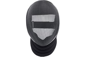 THREEWOT Fencing Mask, Fencing Coaches Mask,350N CE Certification Fencing Helmet,Fencing Protective Gear(Contain Storage Bag)