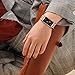SHANGPULE Bling Bands Compatible with Fitbit Charge 4 / Charge 3 / Charge 3 SE bands, Replacement Strap with Rhinestone Bracelet Wrist Band Accessories Women Man Large Small(Rose Gold)