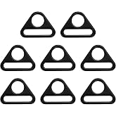 uxcell Triangle Buckles Adjuster Triangle D Rings Strap