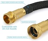 Koopower 50FT Expandable Garden Hose with 10 Spray Patterns & Brass Connectors view 4