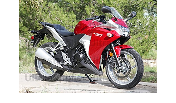 Amazon Com Red Silver Black Injection Fairing For 11 13 Honda Cbr250rr Cbr 250 Rr Automotive