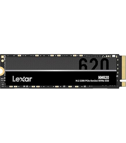 内蔵型SSD Lexar NM620 256GB SSD PCIe Gen3x4 NVMe Lexar NM620 256GB SSD, PCIe 3.0 x4, NVMe 1.4, M.2 2280 : Amazon.ca