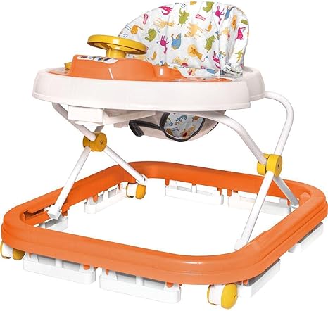 Andador Sonoro SoftWay, Styll Baby, Laranja
