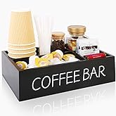 SLLPL ​Coffee Bar Organizer and Condiment Storage for Countertop, Coffee Station Organizer for Home and Office