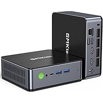 GMKtec Mini PC Intel Core i7-12650H 24GB DDR5 1TB PCIe 4.0 M.2