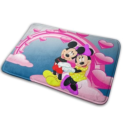 Amazon Com Meirdre Welcome Door Mat Amazing Minnie And Mickey