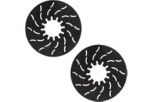 FLEXHITCH 2 pcs 5th Wheel Hitch Lube Plate, 10 Inch Round Suitable for Kingpin Series Products for Reduce Friction, Extends Component Lifespan, and Minimizes Abnormal Noise