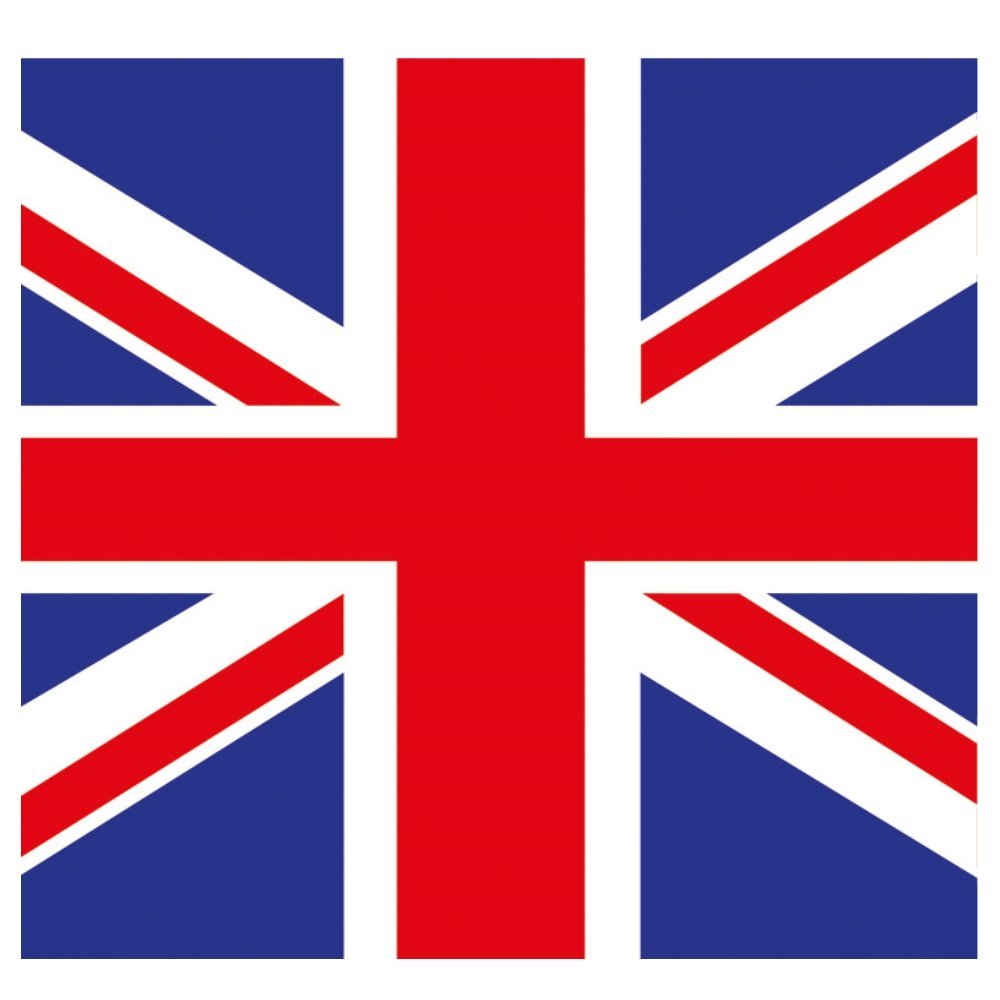 Union Jack Napkins - 50 Pack - Diamond Jubilee Party Serviettes