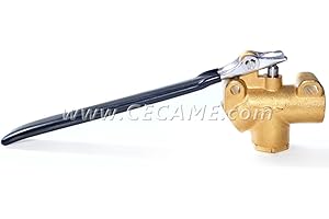 DT Carpet Cleaning Wand Angle Brass Replacement Valve 1/4" 1200 PSI Truckmount Extractor