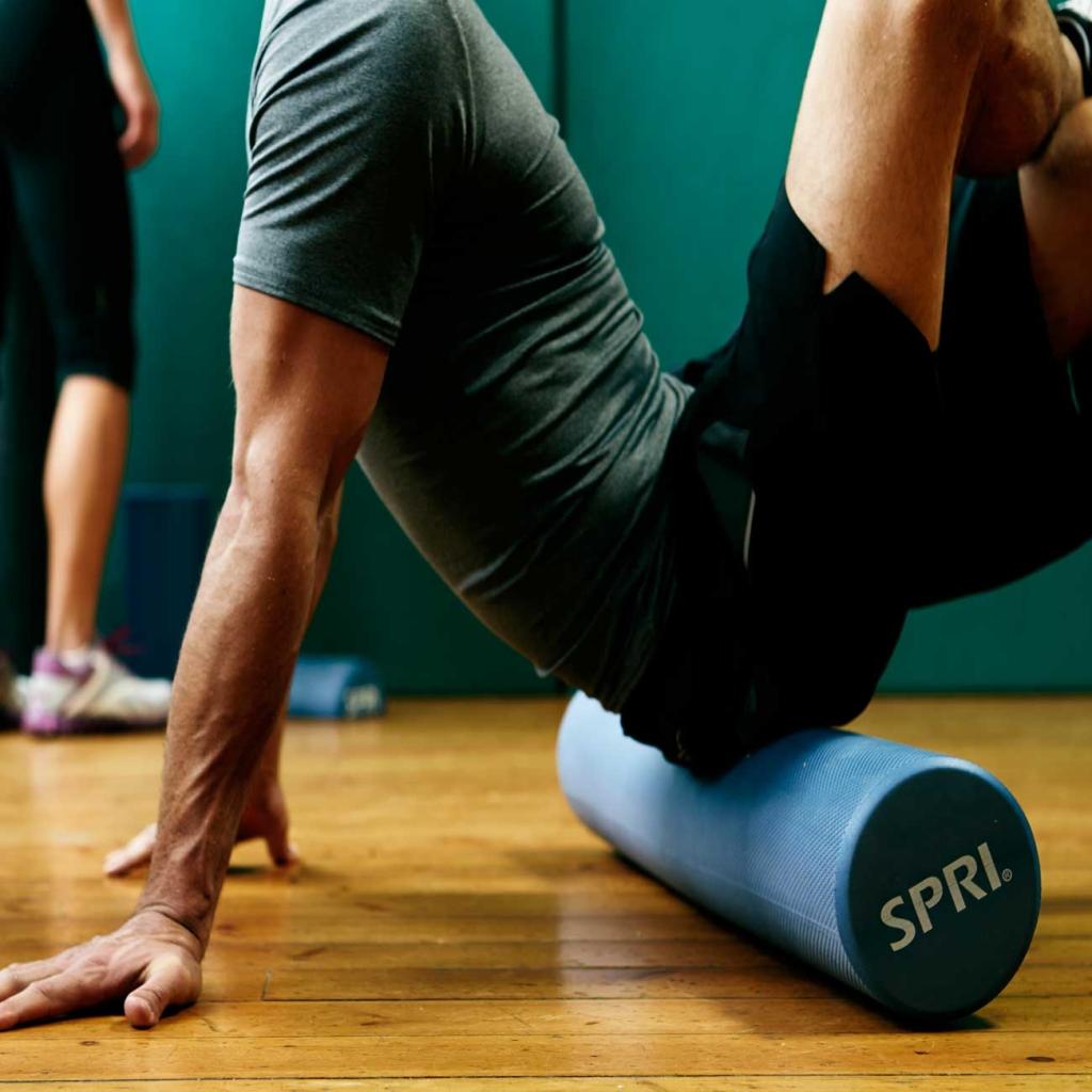 SPRI EVA Round Foam Roller (12Inch) Exercise Foam