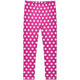 CaTaKu Girls Printed Leggings Toddler Full Length Leggings Stretchy Dance Athletic Pants for Kids Clothes 4-10 Year