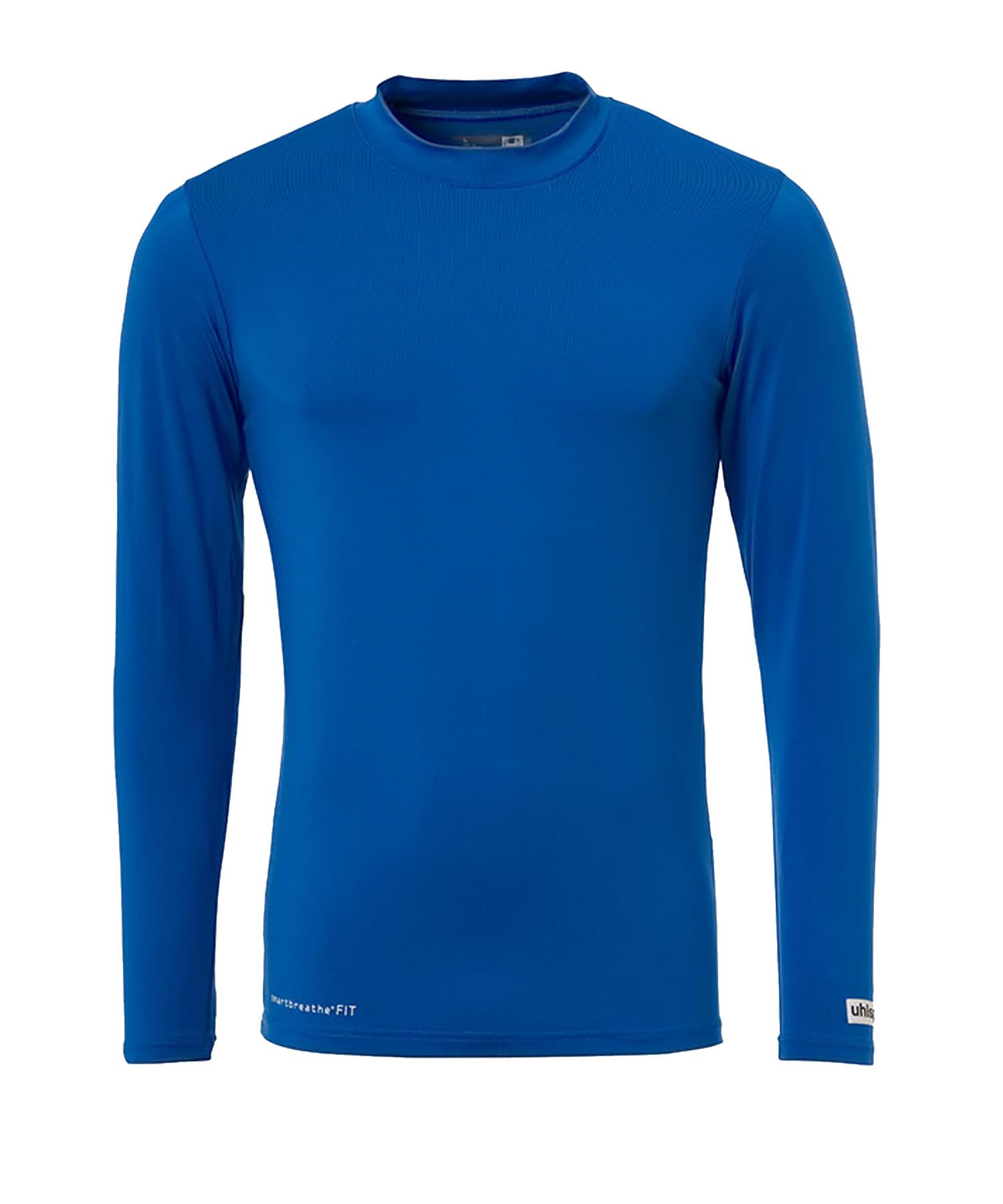 Uhlsport Men Distinction Colors Baselayer T-Shirt Men's T-Shirt - Azurblue, S