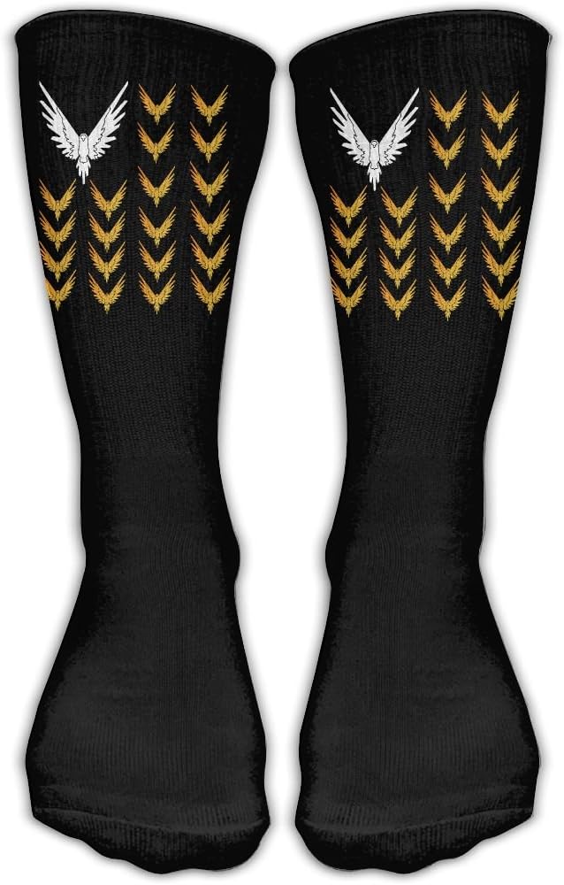 Logang Maverick Club Women's Men's Classics Socks Fashion Stockings 30cm Casual Long Soft Fabric Socks