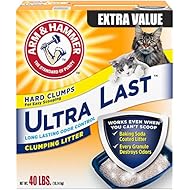 Arm & Hammer Ultra Last Litter, 40 Lbs (Packaging May Vary)