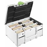 Festool 576792 DF 700 EQ Domino Assortment Systainer 12/14mm DS/XL D12/D14 128 BU